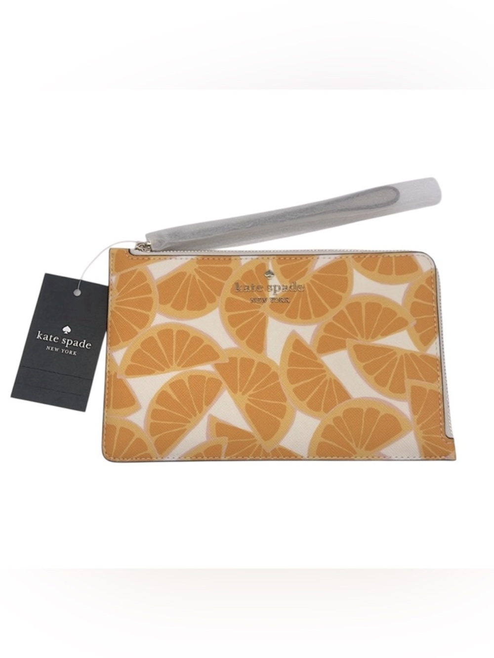 Kate Spade Staci Orange Toss Wristlet